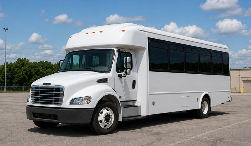 25-passenger minibus for charter in Downers Grove, IL
